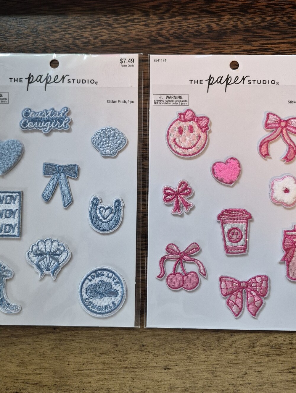 NEW Sticker Patch Sets Coastal Cowgirl Howdy Long Live Cowgirls Smile Bow Flower